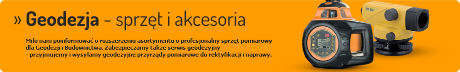 Geodezja - Sprzęt i akcesoria Szczecin